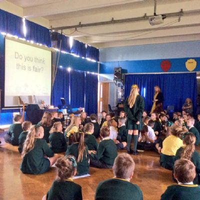 Laudato Si 'Common Home' inspired UKS2 Collective Worship with a difference!
