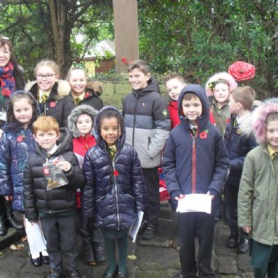 Remembrance Service at Our Lady's Church in Lydiate